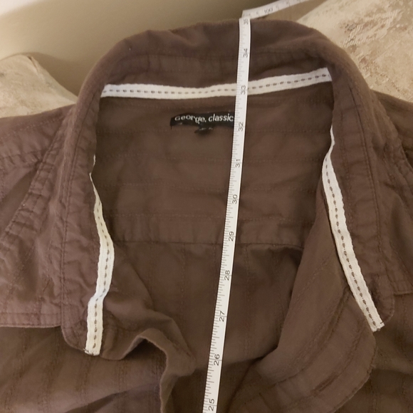 George Classics 4XL Men's Dress Shirt - Picture 4 of 6